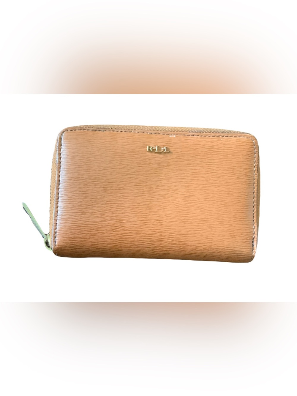 Lauren Ralph Lauren Tate Saffiano Leather Zip-Around Wallet